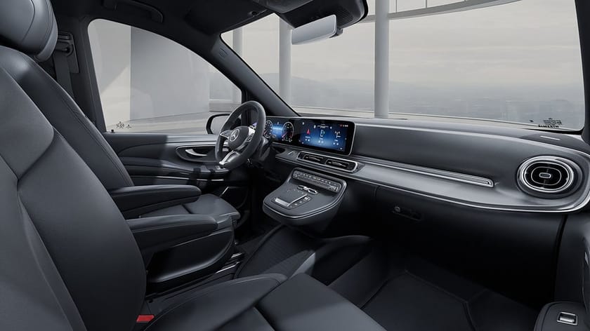 Bild 2 av Mercedes-Benz V 300d 4MATIC 3.2t Lång  AVANTGARDE Lagerbil
