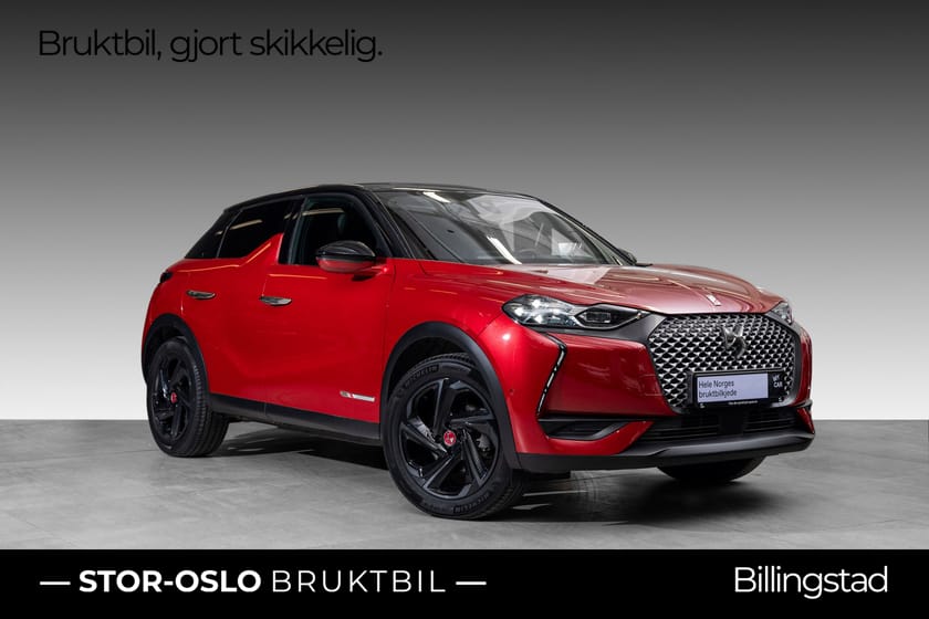 Bilde 1 av DS 3 Crossback E-TENSE Perfomance-Line 50kWh/ACC/HUD/360/Navi/Keyless/Sensor