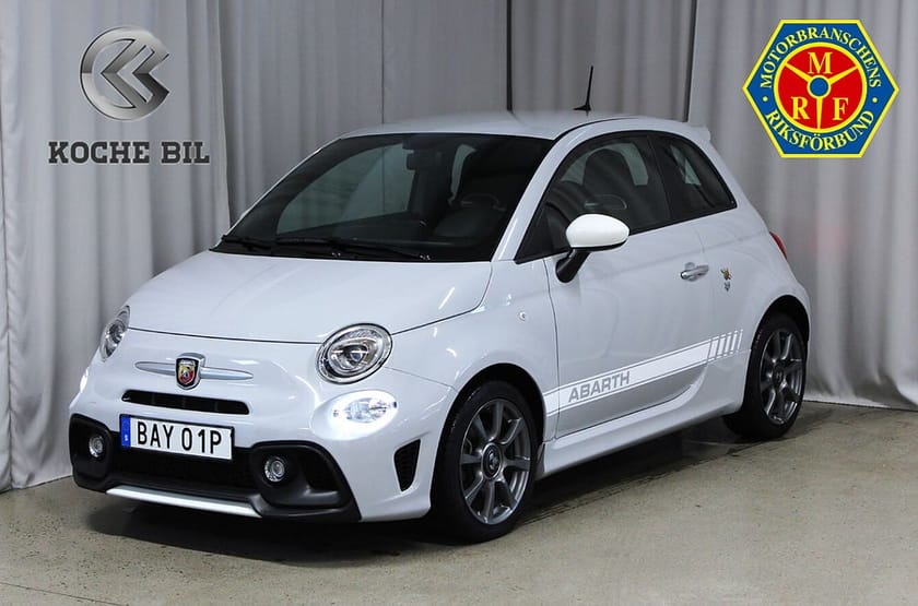 Bild 1 av Abarth 595 1.4 T-JET 145hk, Nardogrå, S&V-hjul, 3,99% Ränta