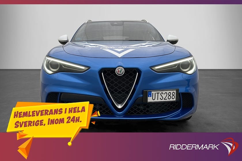 Bild 2 av Alfa Romeo Stelvio Quadrifoglio Pano H/K Kolfiber Keyless