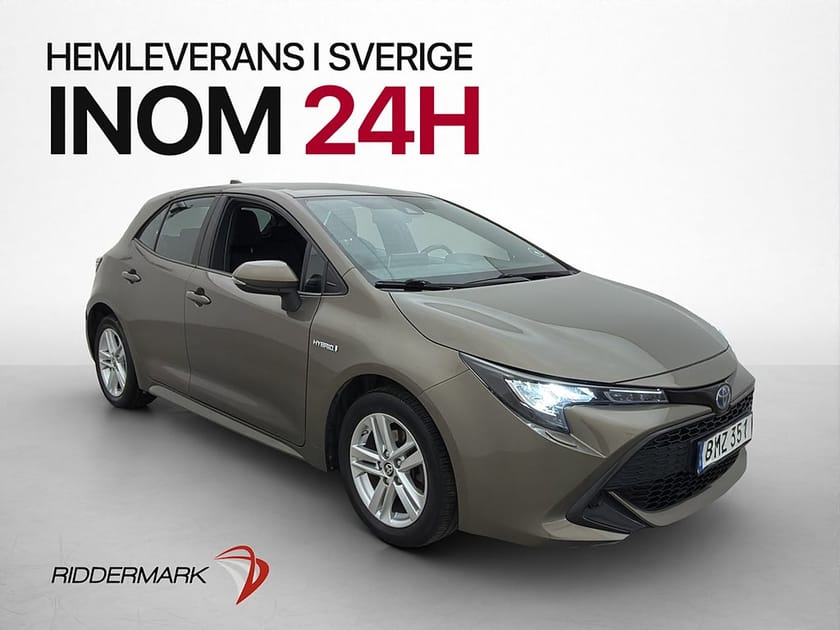Bild 1 av Toyota Corolla Hybrid e-CVT 122hk Active Kamera Rattvärme