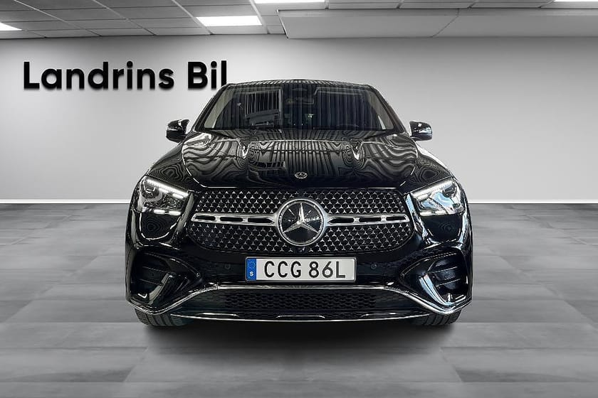 Bild 2 av Mercedes-Benz GLE 350 de 4MATIC Coupé AMG Line Premium / Luftfjädring