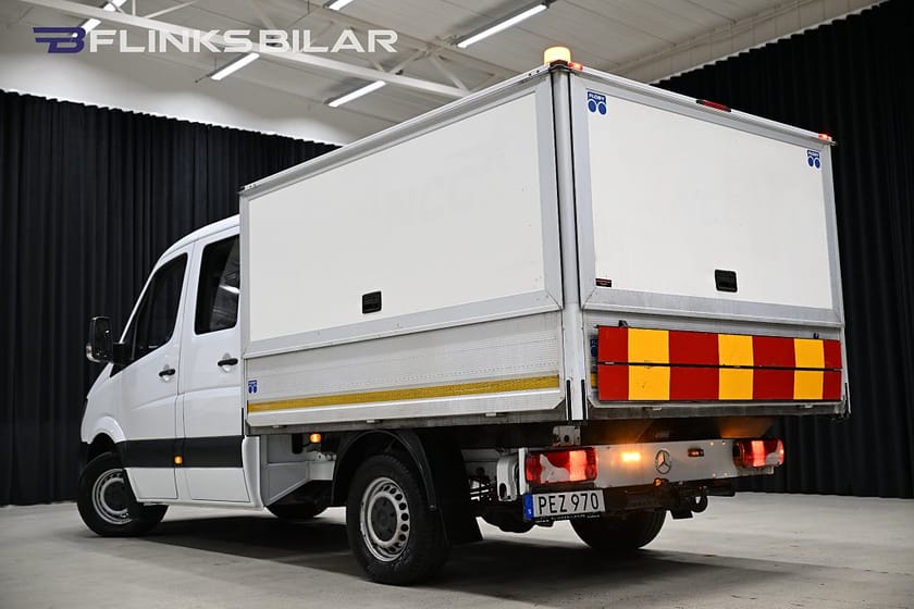 Bild 4 av Mercedes-Benz Sprinter 316 BlueTEC Chassi Crew cab Automat|Dubbelhytt|Kåpa|3.5ton-drag|EnÄgare|Leasbar