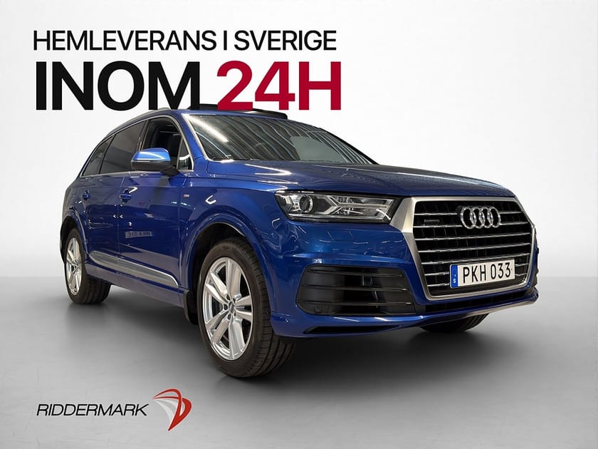 Bild 3 av Audi Q7 3.0 TDI V6 Quattro S-Line 7-Sits Värm Pano Luft Drag