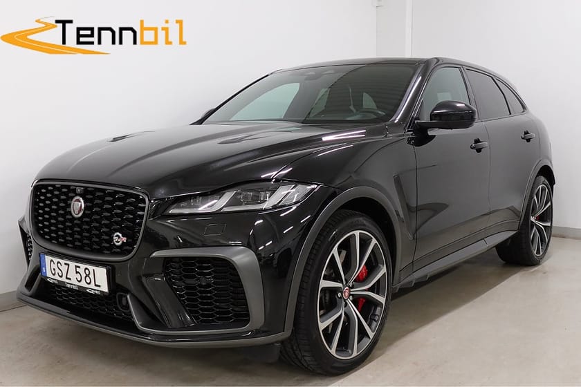 Bild 1 av Jaguar F-Pace SVR Panorama 360° HUD Meridian 550HK MOMS