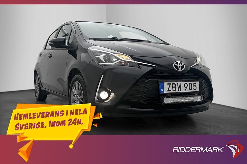 Bild 1 av Toyota Yaris 111hk Active LED-Ramp Kamera Bluetooth