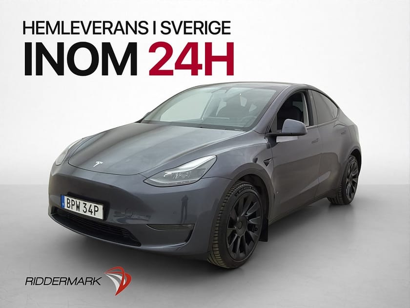 Bild 1 av Tesla Model Y Long Range AWD Autopilot Svensksåld