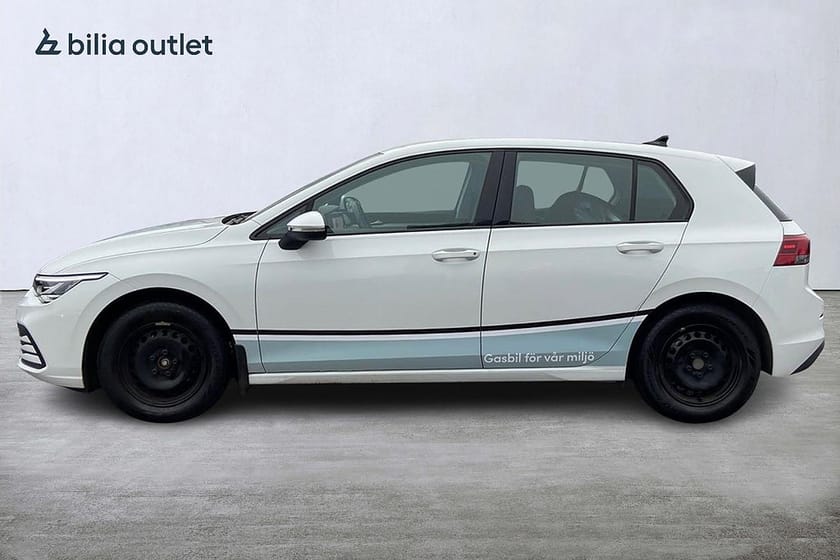 Bild 3 av Volkswagen Golf 1.5 TGI Låg Skatt Moms SoV 130hk Vit