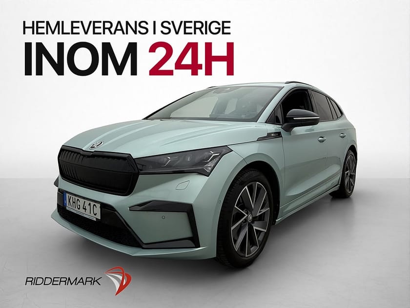 Bild 4 av Škoda Enyaq iV 80 Skoda Sportline 204hk Drag Kamera Rattvärm MOMS