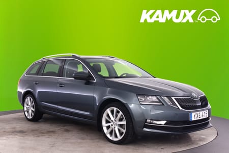 Škoda Octavia Kombi 2.0 TSI Style 190hK B-Kam Navi Drag Canton P-Värm CarPlay Läder