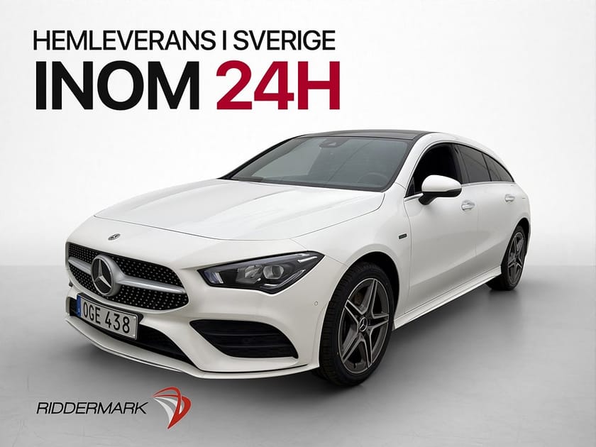Bild 1 av Mercedes-Benz CLA 250 e Shooting Brake CLA250 AMG Line Värmare Pano Cockpit Kamera