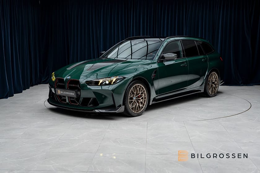 Bild 1 av BMW M3 CS Touring Kolfiber Individual British Racing Green