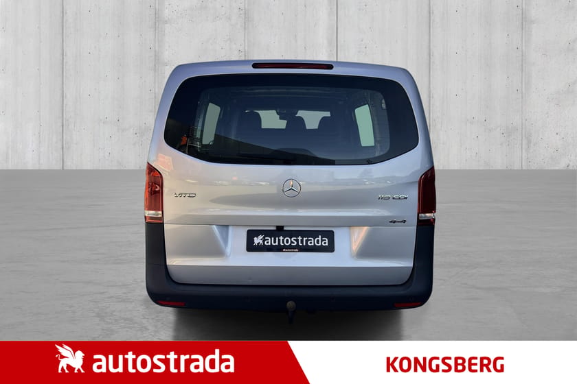 Bilde 4 av Mercedes-Benz Vito 119 CDI 4x4 3.0t V119 A2 4MATIC/190hk/AUT/WEBASTO/R.KAM/ILS/LED/H.FESTE