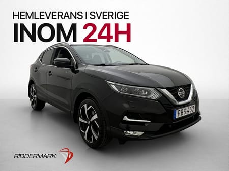 Nissan Qashqai 1.5 dCi 360° Pano Navi 0.38l/mil Nyservad