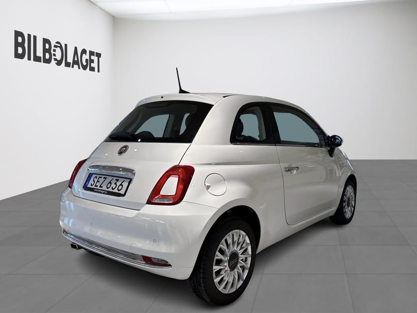 Bild 4 av Fiat 500 Lounge 1.2 69hk S&S (Glastak,Parksensor,Ac)