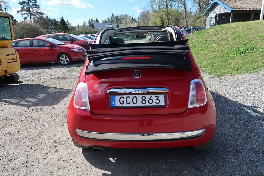 Bild 3 av Fiat 500C 1.2 8V Lounge Euro 6