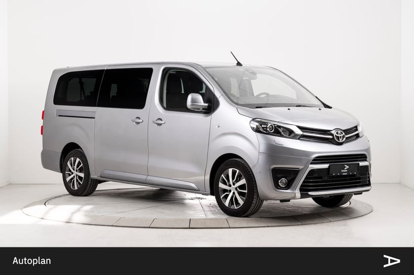 Bilde 1 av Toyota Proace Verso Lang 2,0D 177 Exec Shuttle Worker 9-s Webasto Kamera
