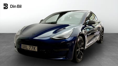 Tesla Model 3 Long Range AWD 498 hk Värmepump