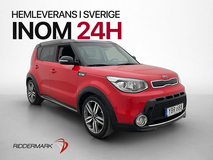 Bild 3 av Kia Soul 1.6 CRDi 136hk GLS Kamera Rattvärme 1 Brukare