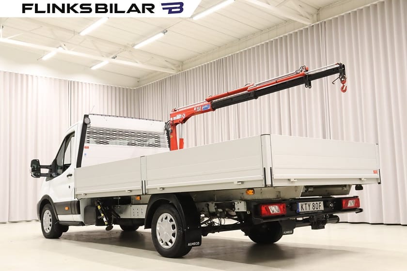 Bild 5 av Ford Transit 350 Chassi Cab 155HK L4 Automat|Långflak|Kranbil|883Mil