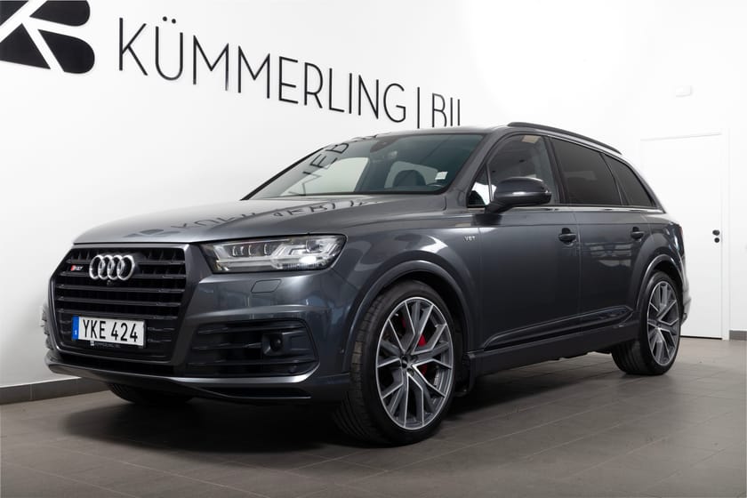 Bild 2 av Audi SQ7 4.0 TDI V8 Quattro 435hk B&O/Softclose/Pano/HuD/360/Drag