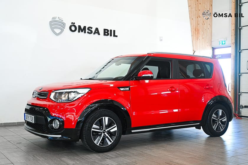 Bild 1 av Kia Soul 1.6 CRDi Automat Motorvärmare Rattvärme 136hk