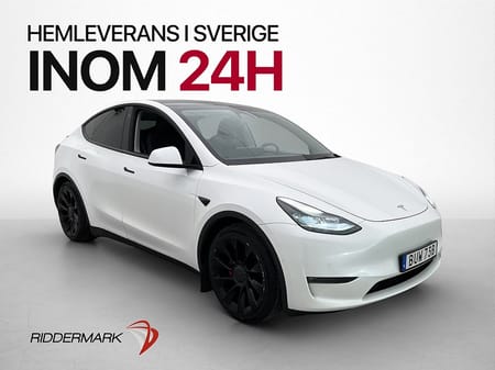 Tesla Model Y Performance Autopilot Navi Rattvärm Svensksåld
