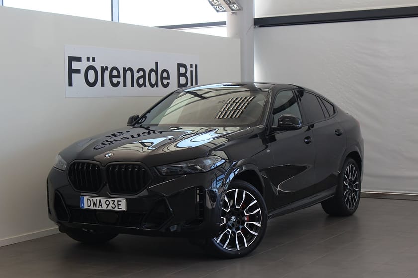 Bild 1 av BMW X6 xDrive30d 4,95 ränta M Sport Pro H/K Drag Värmare