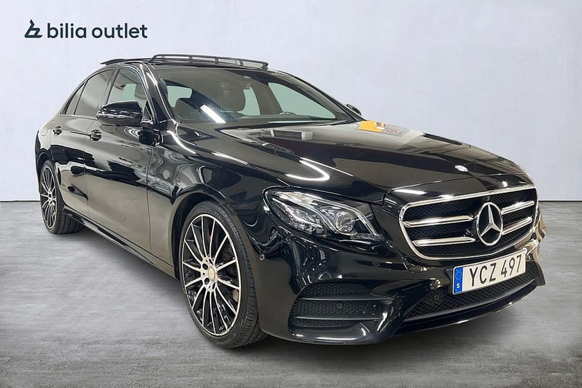 Bild 4 av Mercedes-Benz E 220 d AMG Night 194hk Panorama Navi 360°
