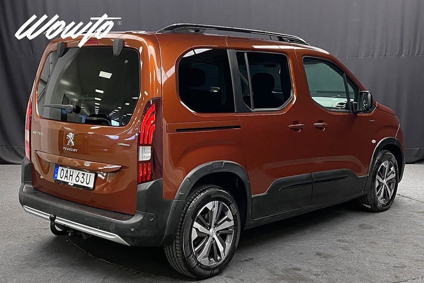 Bild 5 av Peugeot Rifter 1.5 BlueHDi EAT 130HK GT-Line /Drag /B-Kamera