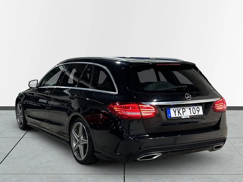Bild 5 av Mercedes-Benz C 220 T d 9G-Tronic AMG Line Drag Dvärm Psens Skinn SoV