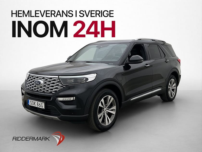 Bild 3 av Ford Explorer Plug-In Hybrid 457hk AWD Platinum 7-Sits Pano B&O 360