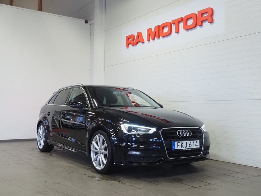 Bild 1 av Audi A3 Sportback SB 2.0 TDI 150hk S Tronic S-Line M-Värm Navi Alcantara