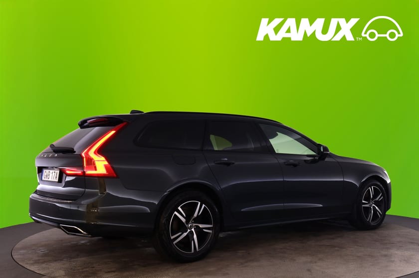 Bild 2 av Volvo V90 Recharge T8 AWD R-Design Luftfjäd 360 HuD GPS H/K Drag 392hk