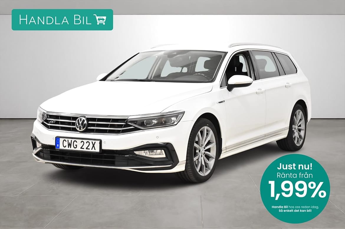 Volkswagen Passat Sportscombi 2.0 TDI DPF SCR DSG Sekventiell, 190hk, 2020