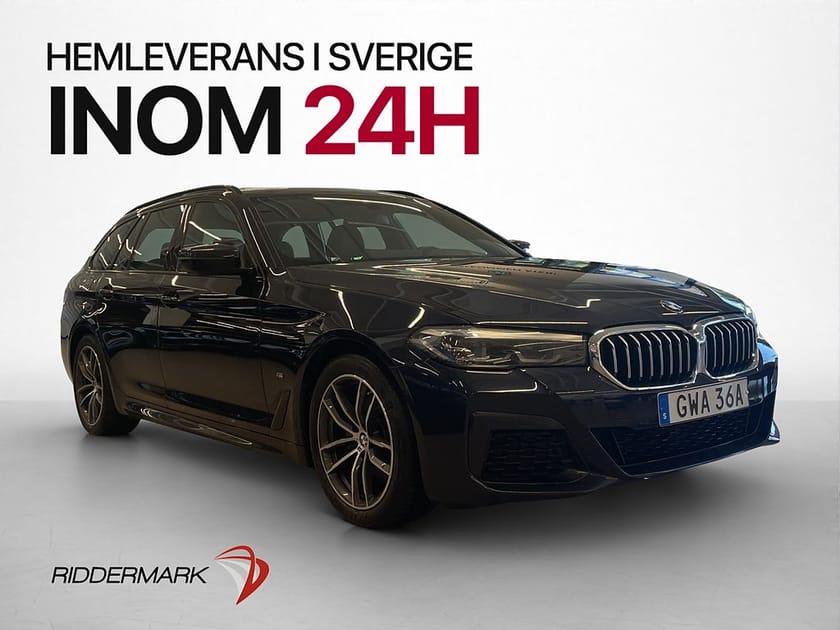 Bild 4 av BMW 520d xDrive Touring 190hk M Sport Skinn Kamera Drag CarPlay Navi