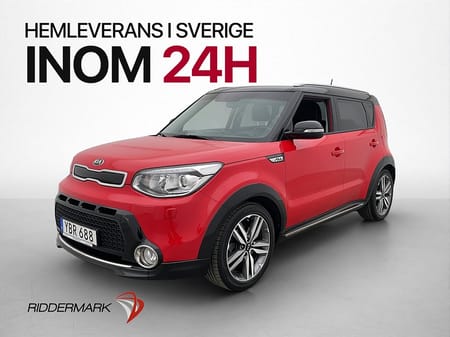 Kia Soul 1.6 CRDi 136hk GLS Kamera Rattvärme 1 Brukare