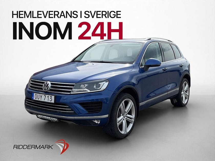 Bild 3 av Volkswagen Touareg 3.0 V6 TDI 4M 204hk Skinn Drag Värmare