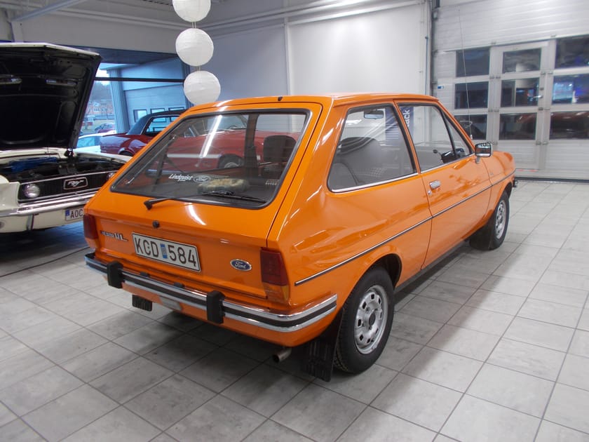Bild 3 av Ford Fiesta 3d 1,1 L 53hk 1979 Se Bilder!