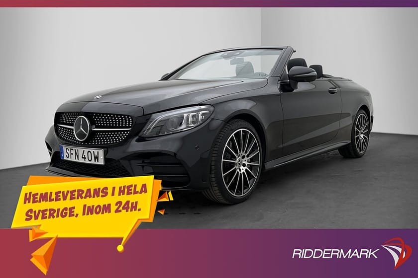 Bild 3 av Mercedes-Benz C 300 4MATIC Cabriolet AMG Burmester 360° 258h