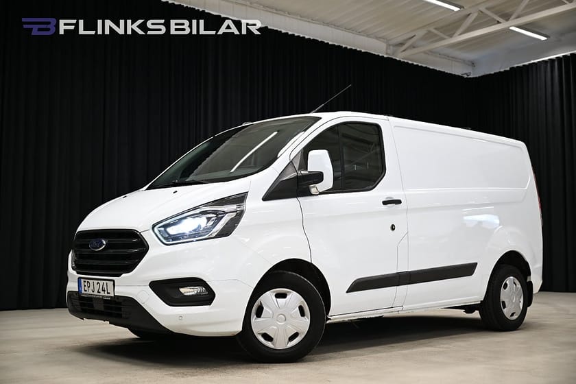 Bild 1 av Ford Transit Custom 280 130HK Automat|Inredd|LED|Drag|Värmare|NyKamrem