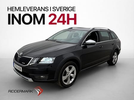 Škoda Octavia Scout Skoda 150hk 4x4 Värmare Cockpit Canton Drag