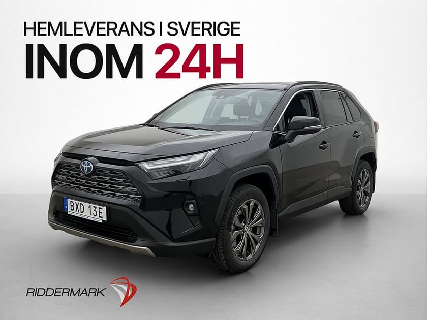 Bild 1 av Toyota RAV4 Hybrid AWD-i 222hk AWD Skinn Kamera Adaptiv Navi Drag