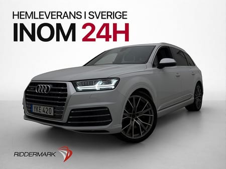 Audi SQ7 4.0 TDI Q V8 Pano Cockpit 7-Sits BOSE Skinn 435hk