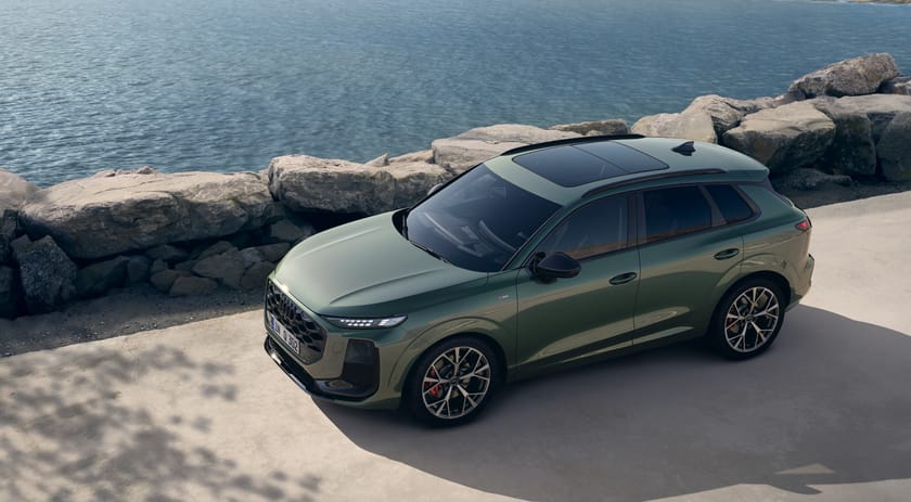 Nya Audi Q3 bakgrundsbild