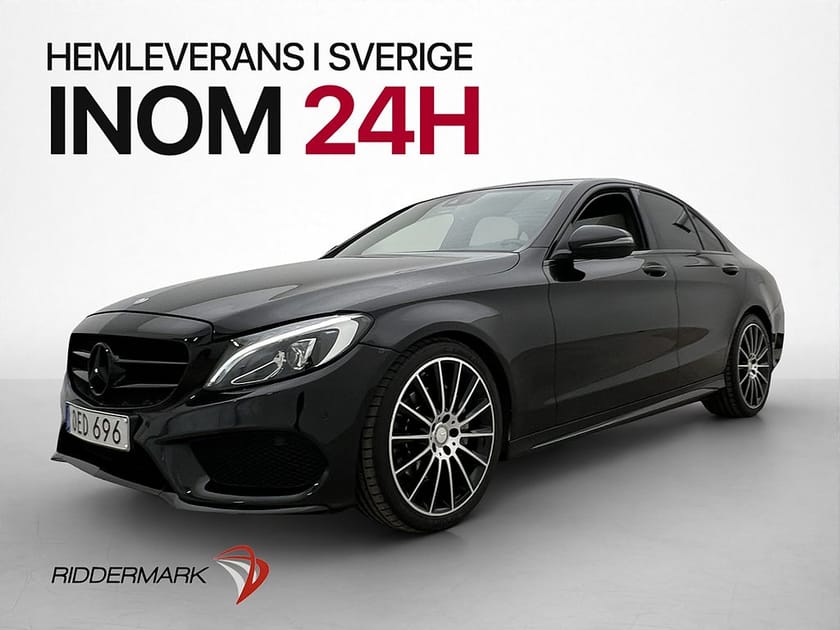 Bild 3 av Mercedes-Benz C 220 d C220 AMG Värmare Panorama Burmester Läder