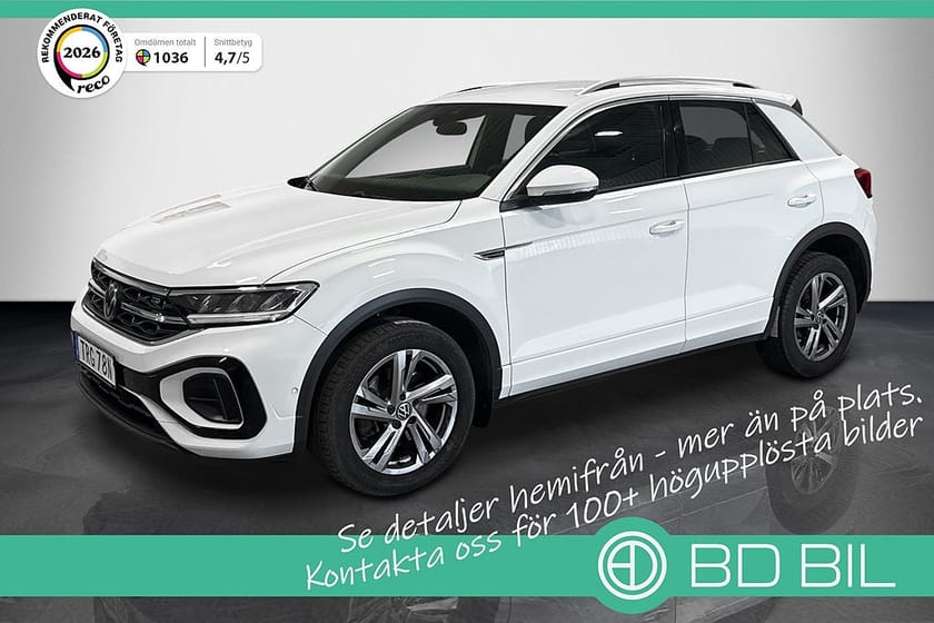 Bild 1 av Volkswagen T-Roc 2.0 TDI 4Motion VÄRMARE APPLE CARPLAY MOMS