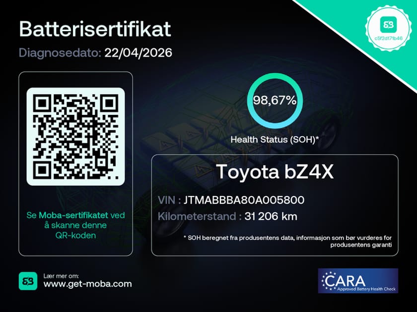 Bilde 2 av Toyota bZ4X AWD Active Tech