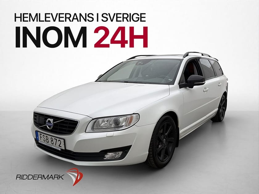 Bild 3 av Volvo V70 D4 AWD 181hk Dynamic Edition Drag Skinn T-lucka