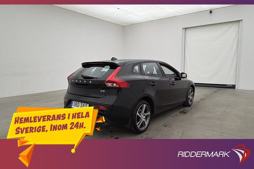 Bild 5 av Volvo V40 D3 150hk Momentum VOC D-Värmare B-Kamera Navi